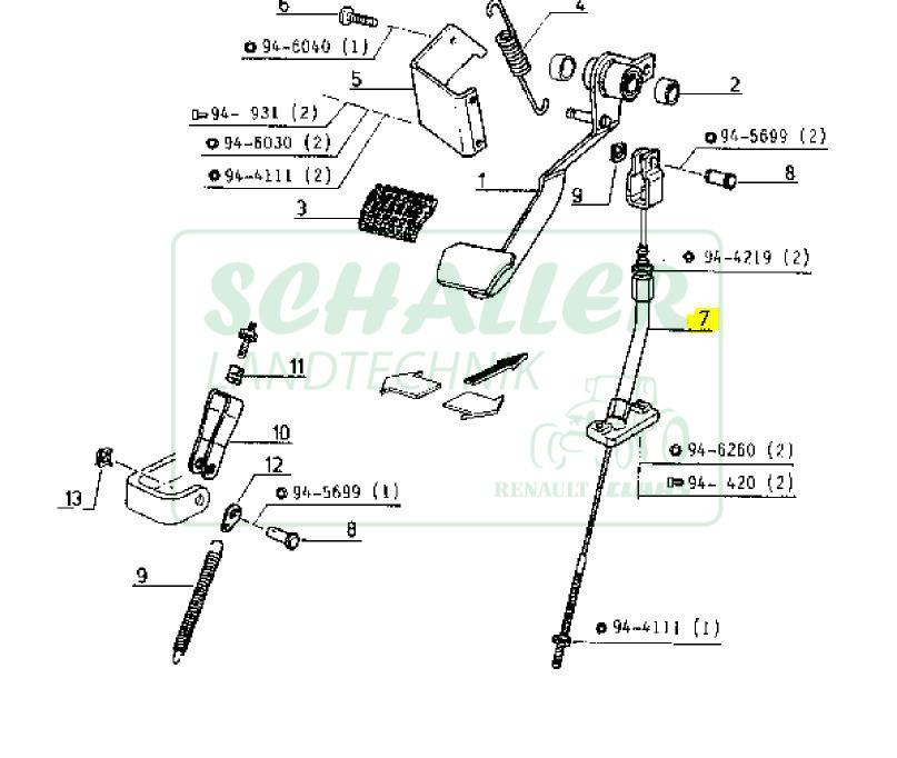 Kupplungs-Seil Ceres X