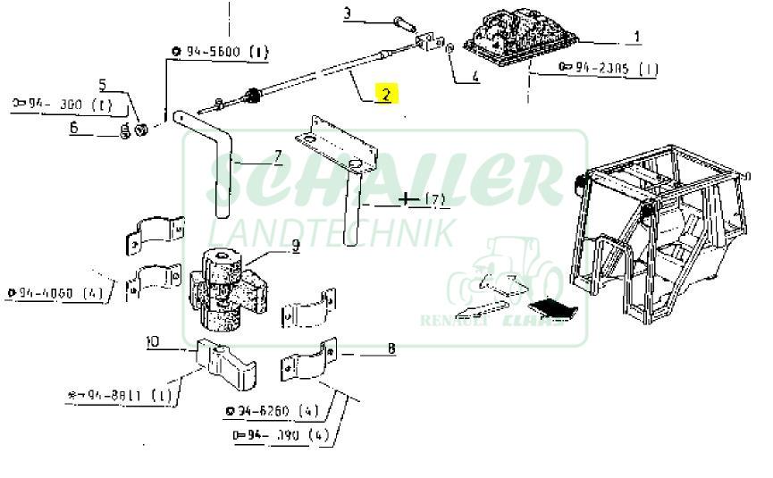 Tür-Entriegelungs-Seil Ceres