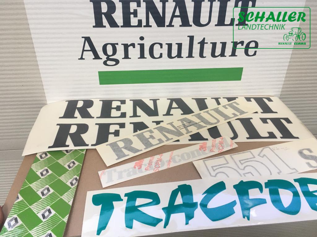 Aufkleber divers Renault und Claas