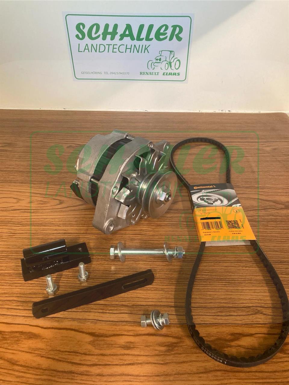 Lichtmaschine- Umbausatz MWM wassergekühlt