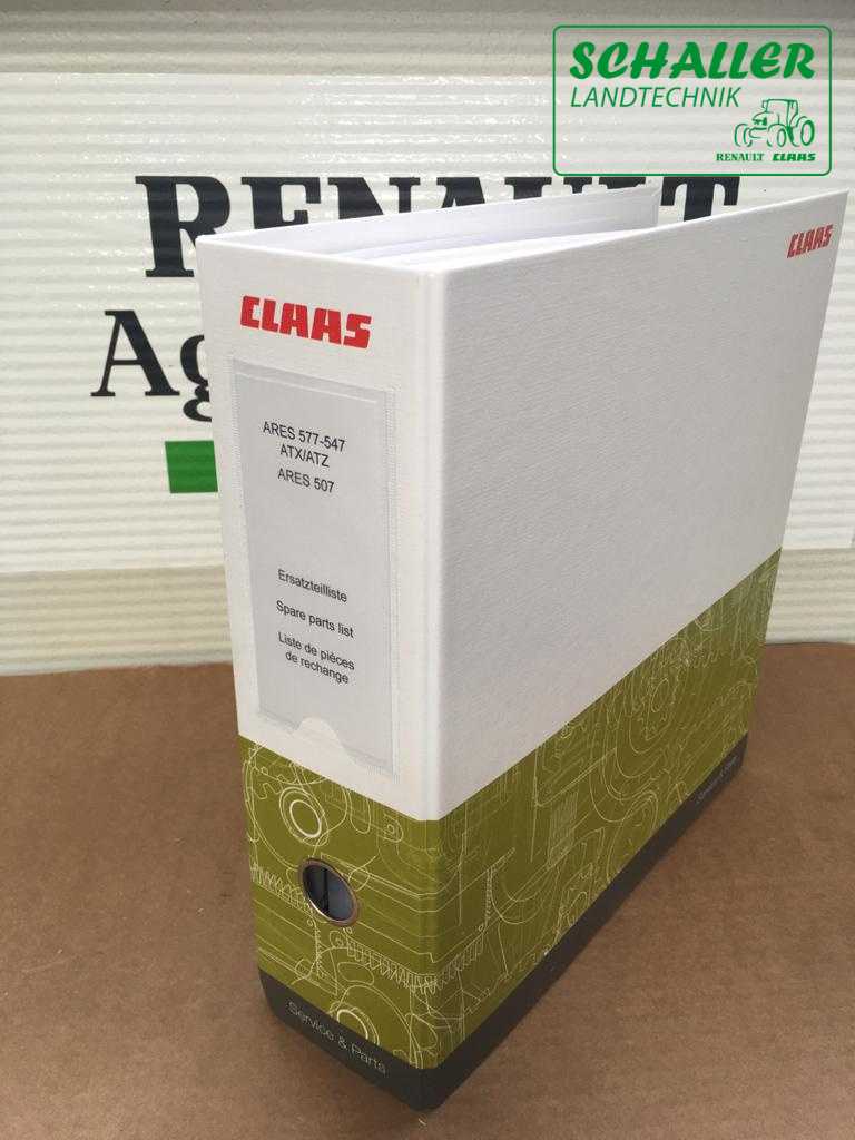Ersatzteilliste Ares 547 bis 577 