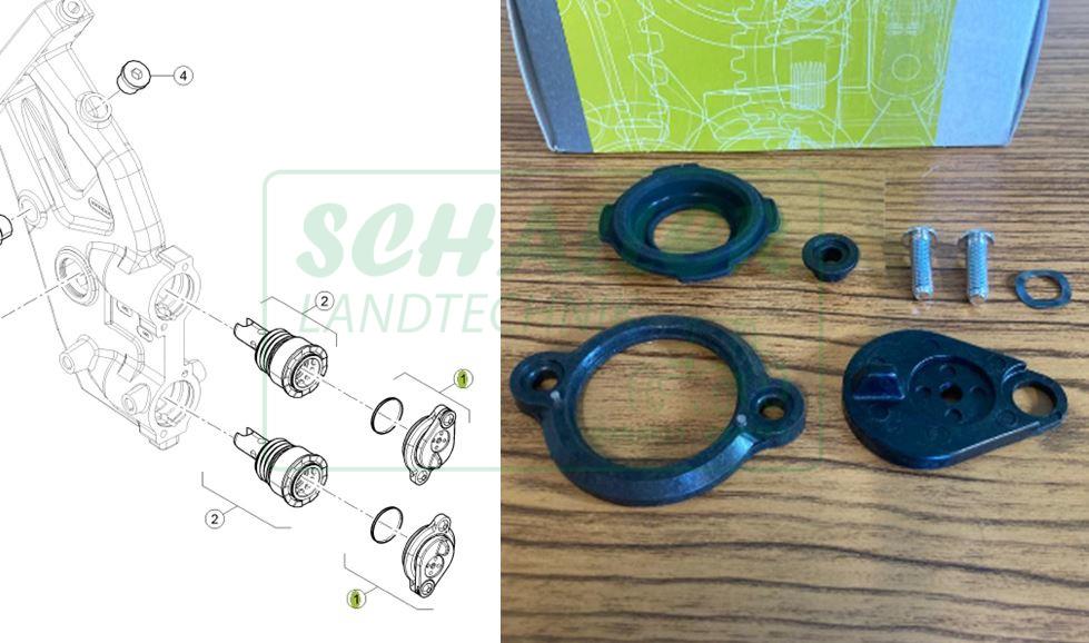 Hydraulikabdeckung für Steckkupplung Faster System Arion, Axion