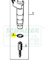 Einspritzdüsen-Dichtring MWM-Motor