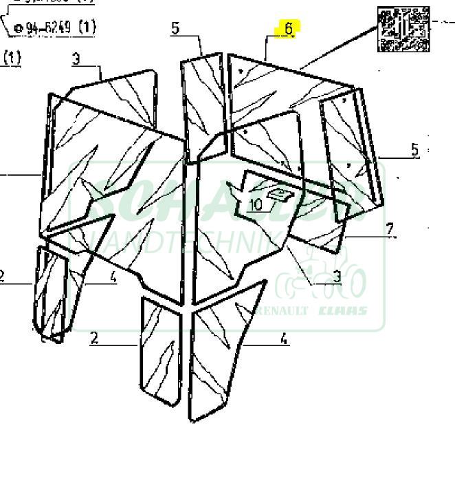 Heckscheibe für MX / PX- Modelle, 58-32 bis 90-34