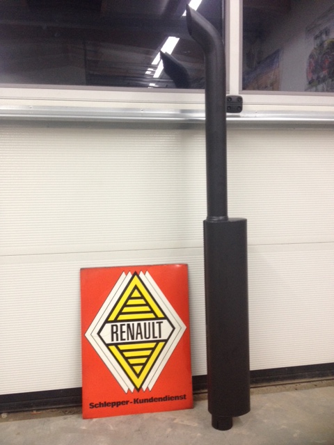 Schalldämpfer stehend für 14/54er Reihe mit 6 Zylinder