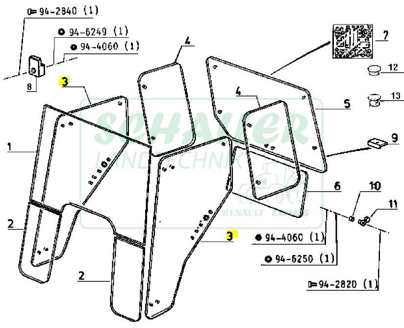 Türscheibe für Ceres | Ganzglas 