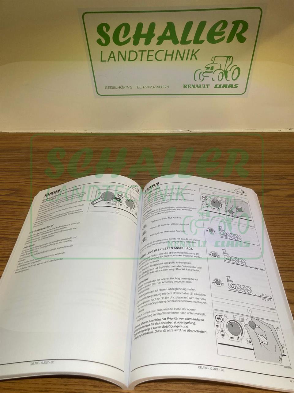 Betriebsanleitung Celtis 426 / 436 / 446 / 456 A07