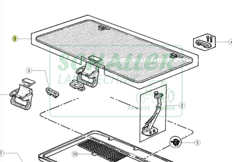Dachscheibe Ceres Hochdach