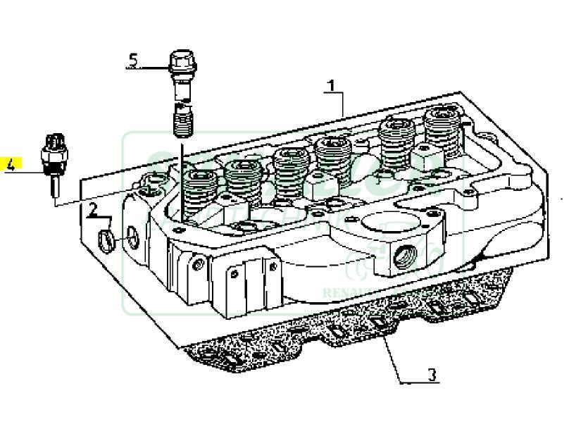 Temperaturgeber Ceres, Celtis, Ares u.a. mit John Deere Motor