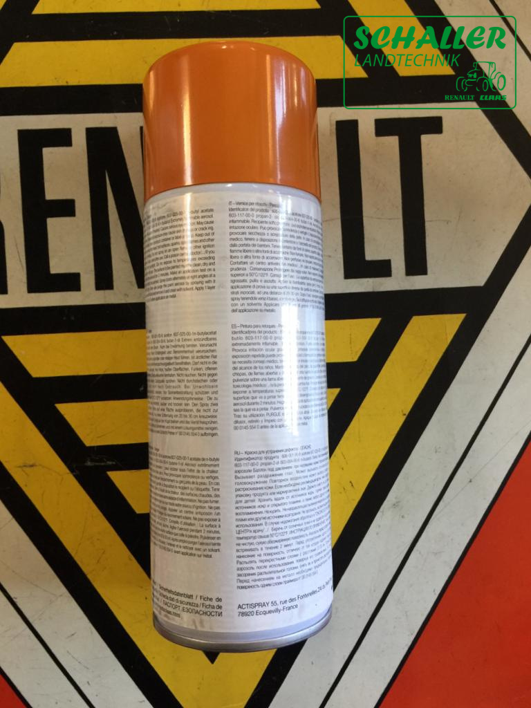 Lack-Spraydose RENAULT-Gelb