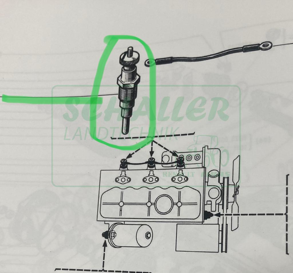 Glühkerze für Alfa Motoren, Indenor XDP4x