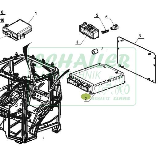 Steuergerät AUTO 3 REMAN Getriebesteuergerät Ares 506 und 606 806 " H06"