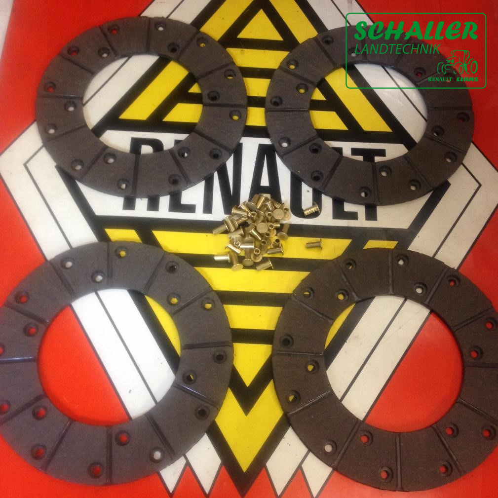 Bremsbeläge Ø178mm zum Aufnieten 