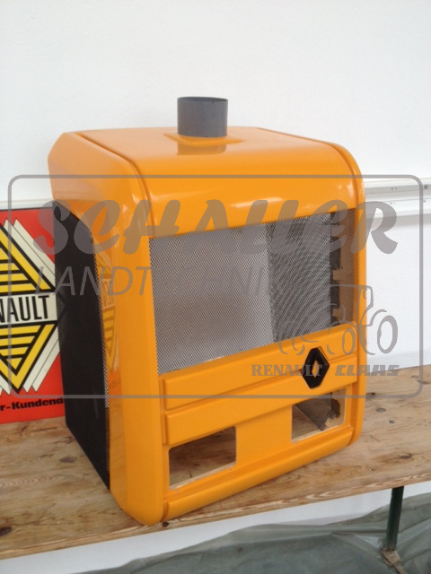 Front-Motorhaube für Renault 54/74/94er Baureihe, mit Aufnahme für Zyklon