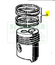 Kolbenringsatz f. MWM-Motor D226, TD226