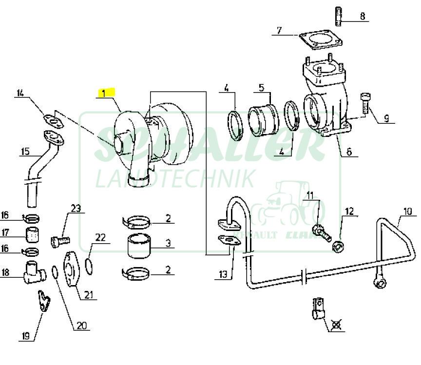 Turbo für Renault 103-54 | Austauschteil