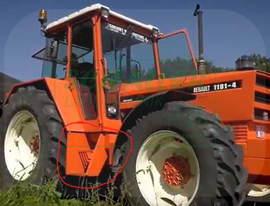 Einstiege/Trittbretter Satz für Renault 951 bis 1181-4