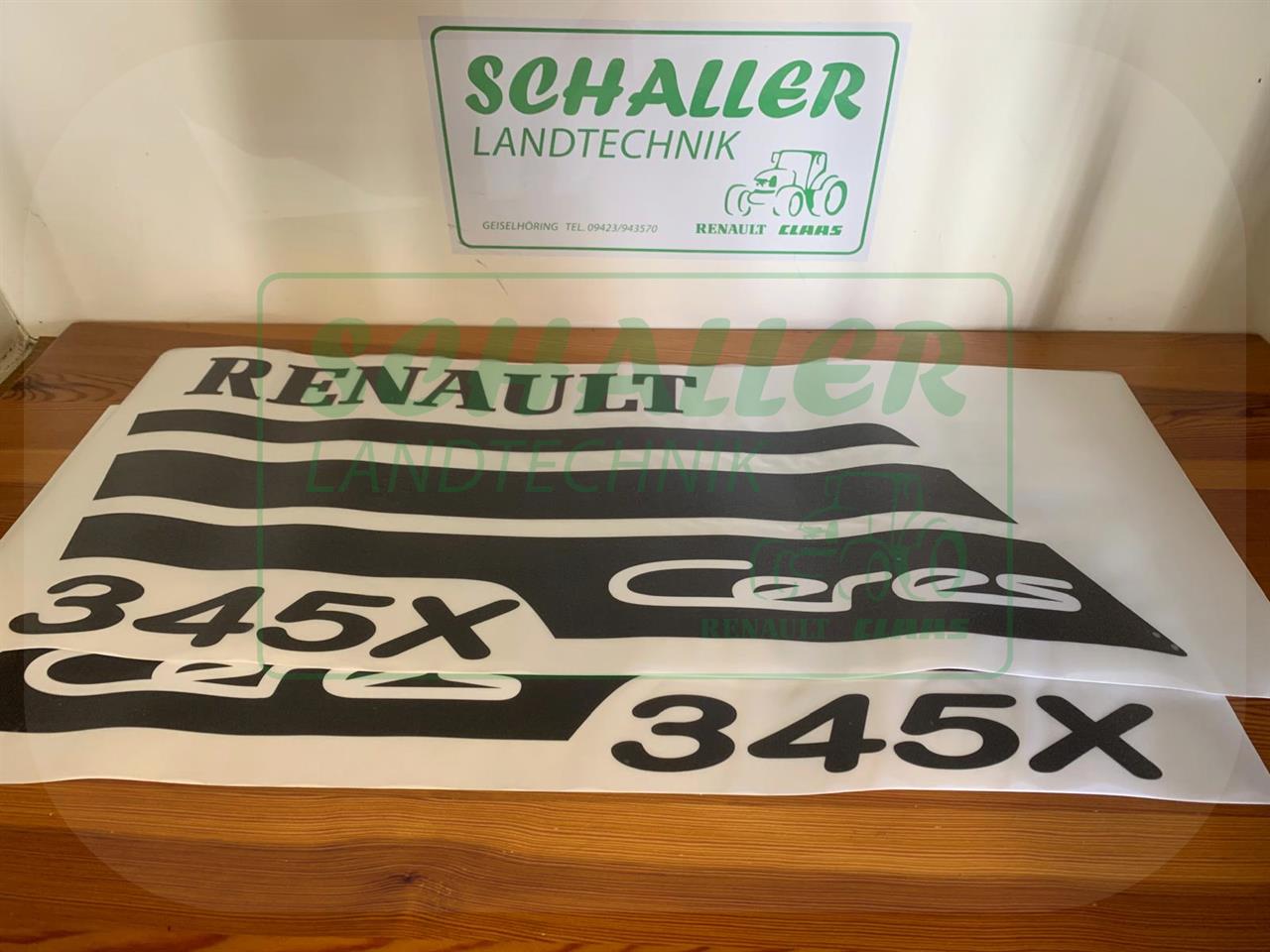 Aufkleber RENAULT Ceres Motorhaube 65 bis 345X *individuell*