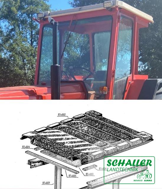Kabinendach 751 bis 1181S Hochdachkabine Kunststoff