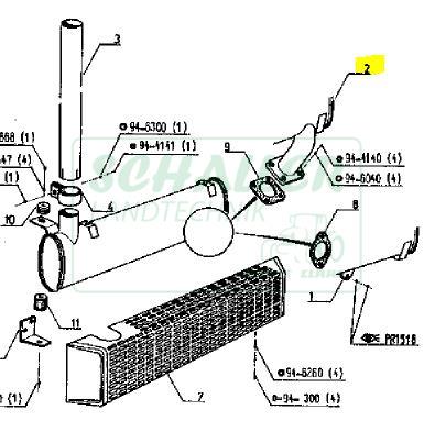 Schalldämpfer f. RENAULT 103-14/12 TX Turbo