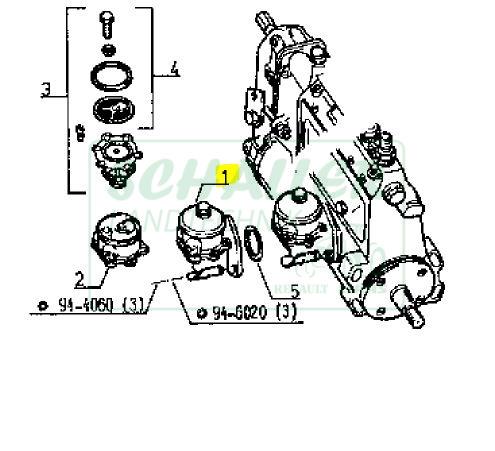 Kraftstoff-Förderpumpe Deutz-Motor