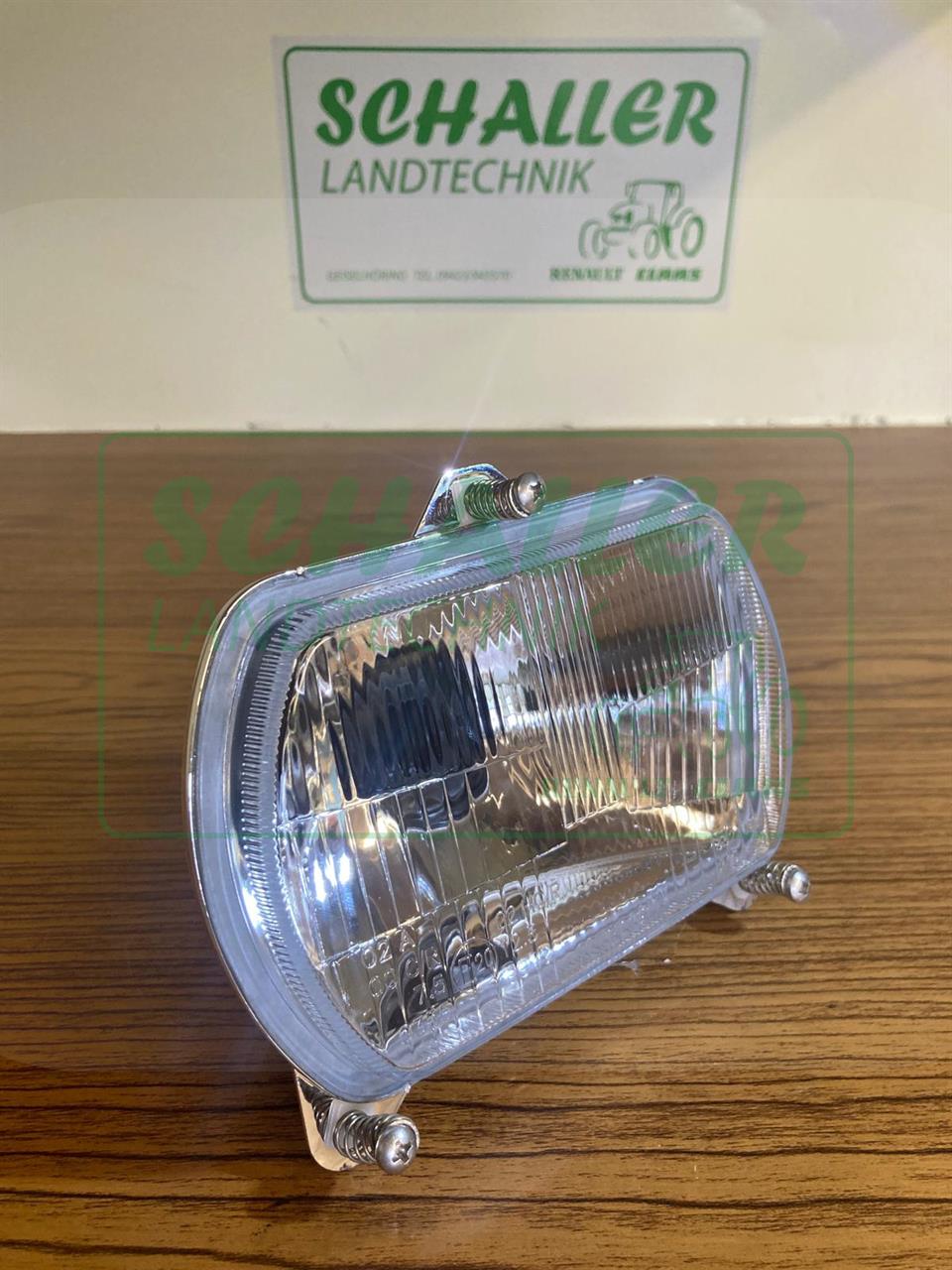 Frontscheinwerfer seitlich oval 