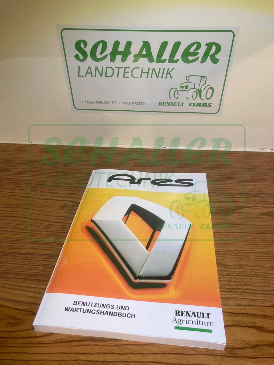 Betriebsanleitung Ares 540/ 550/ 610/ 620/ 630/ 640