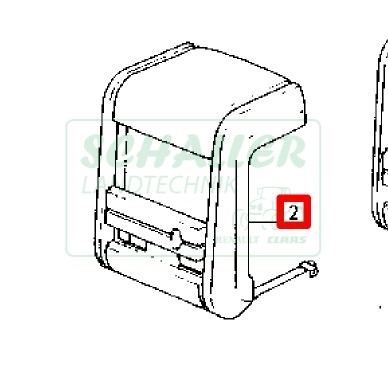 Front-Motorhaube für Renault 54/74/94er Baureihe ohne Zyklon